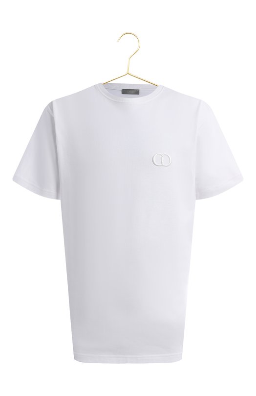 Хлопковая футболка | Dior | Белый - 1