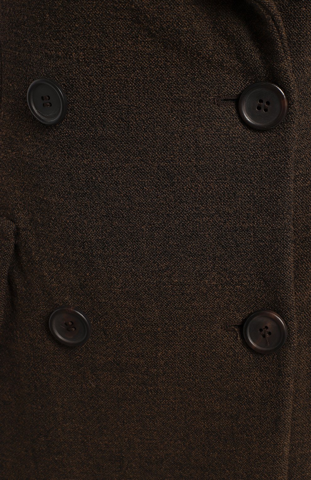 Шерстяное пальто | Prada | Коричневый - 3