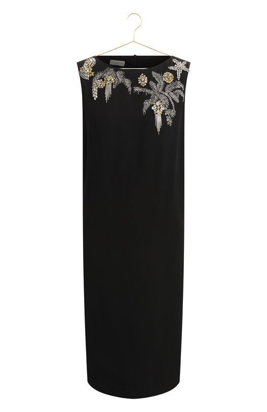 Платье из вискозы | Dries Van Noten | Чёрный - 1