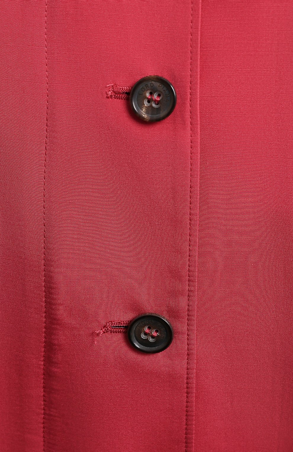 Куртка из шелка и хлопка | Loro Piana | Розовый - 3