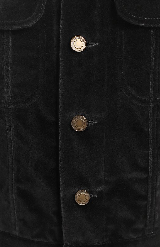 Хлопковая куртка | Saint Laurent | Чёрный - 3