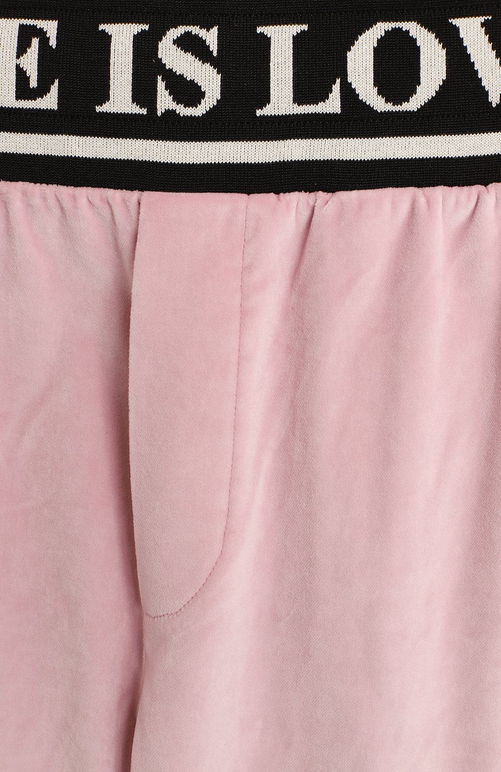 Хлопковые брюки | Dolce & Gabbana | Розовый - 4