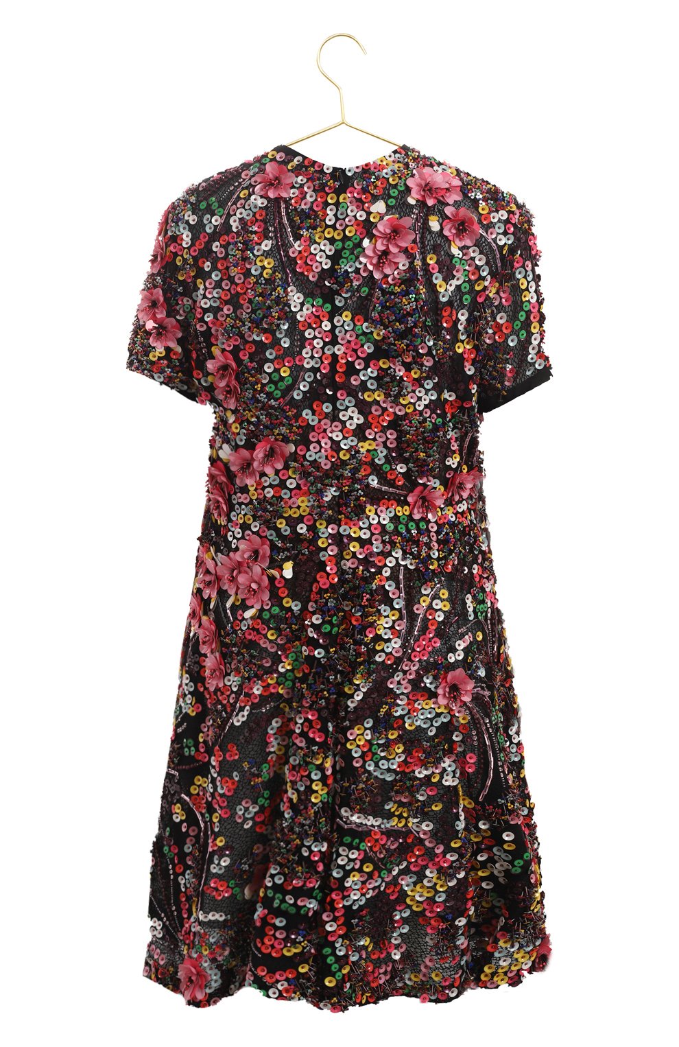Платье с отделкой пайетками и бисером | Elie Saab | Разноцветный - 2