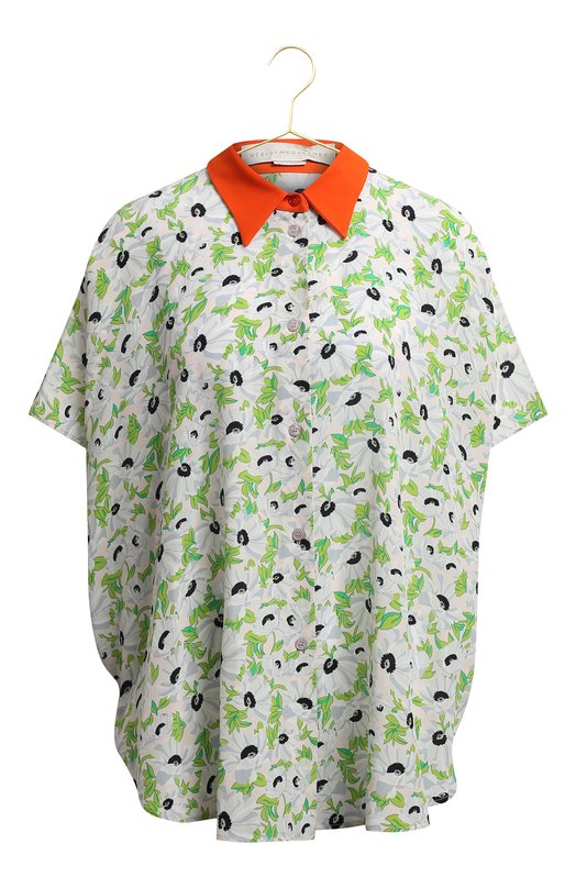 Шелковая блузка | Stella McCartney | Зелёный - 1
