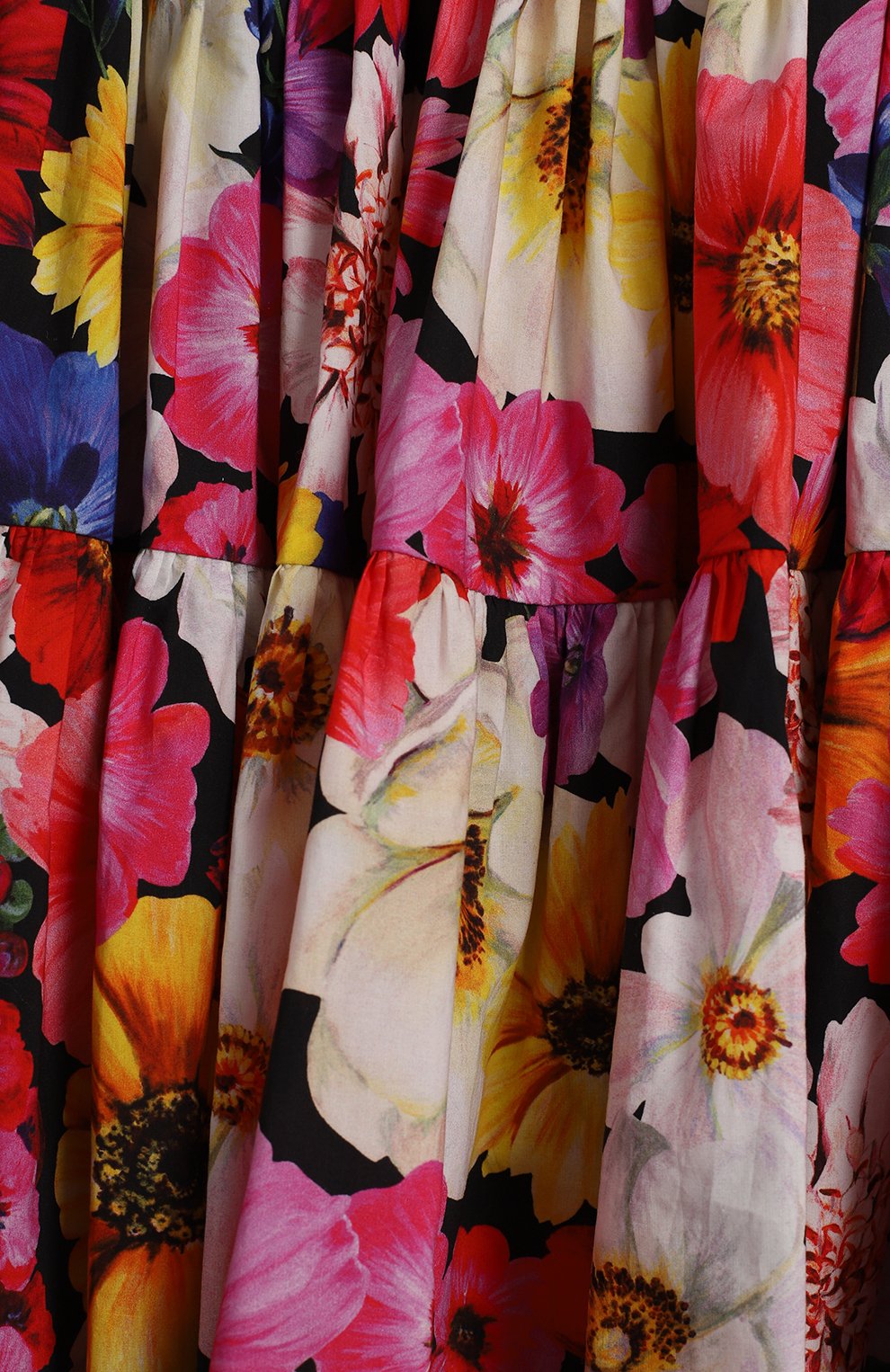 Хлопковая юбка | Dolce & Gabbana | Разноцветный - 3