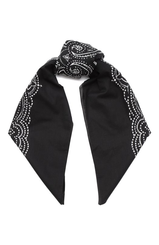 Хлопковый платок | Givenchy | Чёрно-белый - 1