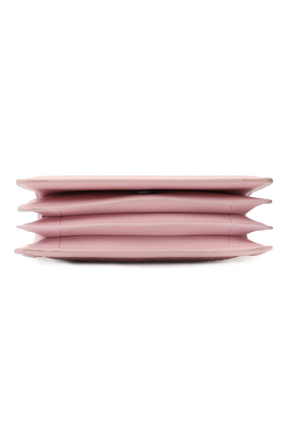 Кожаный клатч Montobello mini | Bottega Veneta | Розовый - 5
