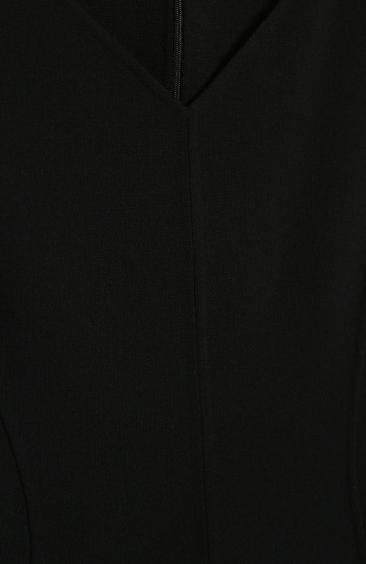 Платье из шерсти и вискозы | Michael Kors Collection | Чёрный - 3