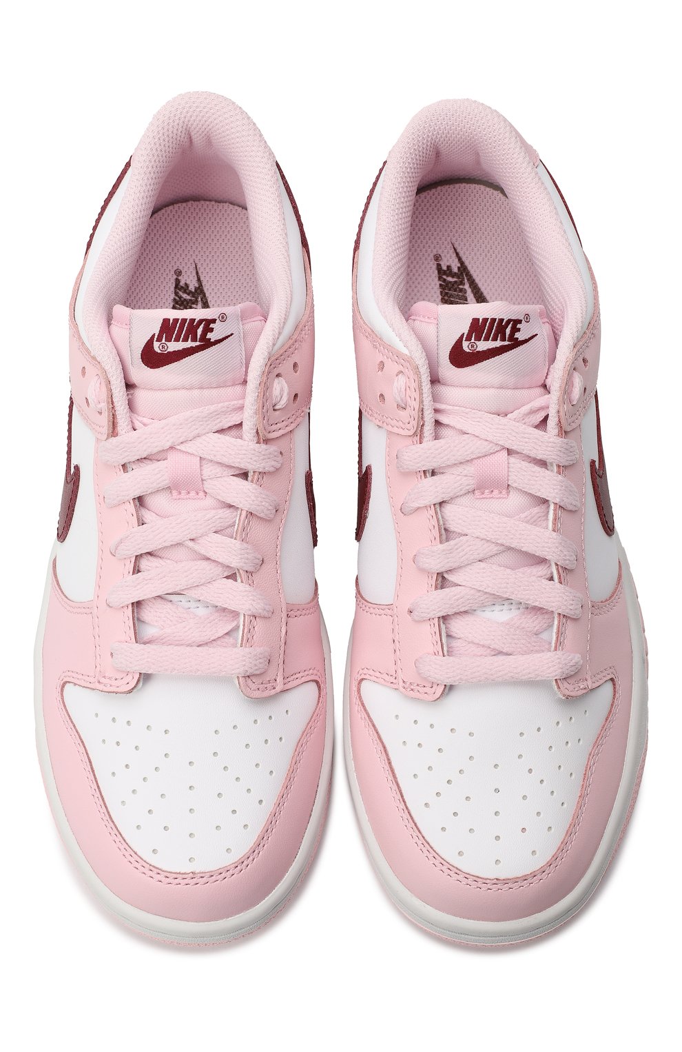 Кеды Dunk Low GS Pink Foam Red White | Nike | Розовый - 2