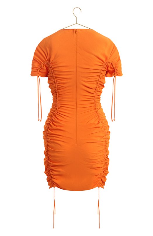 Платье из вискозы | Stella McCartney | Оранжевый - 2