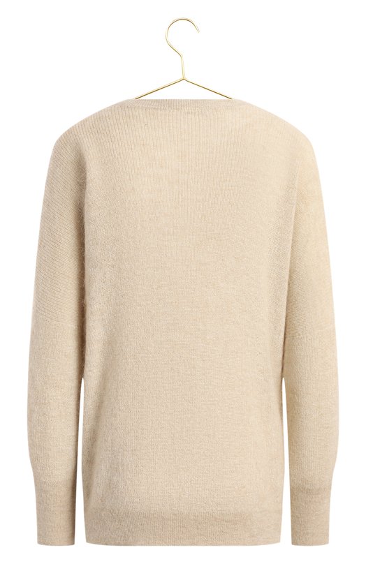 Пуловер из шерсти и вискозы | Brunello Cucinelli | Кремовый - 2