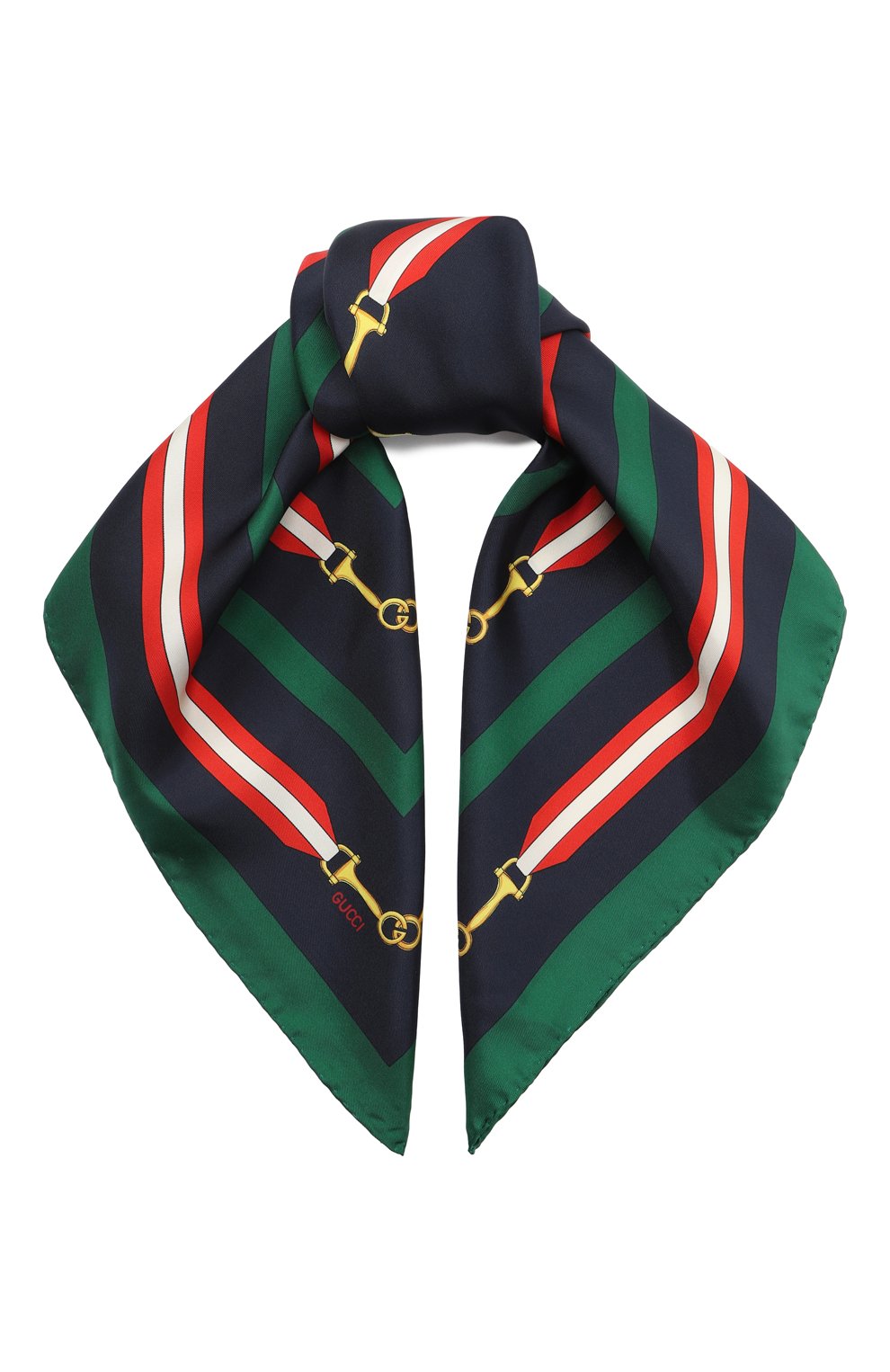 Шелковый платок | Gucci | Разноцветный - 1