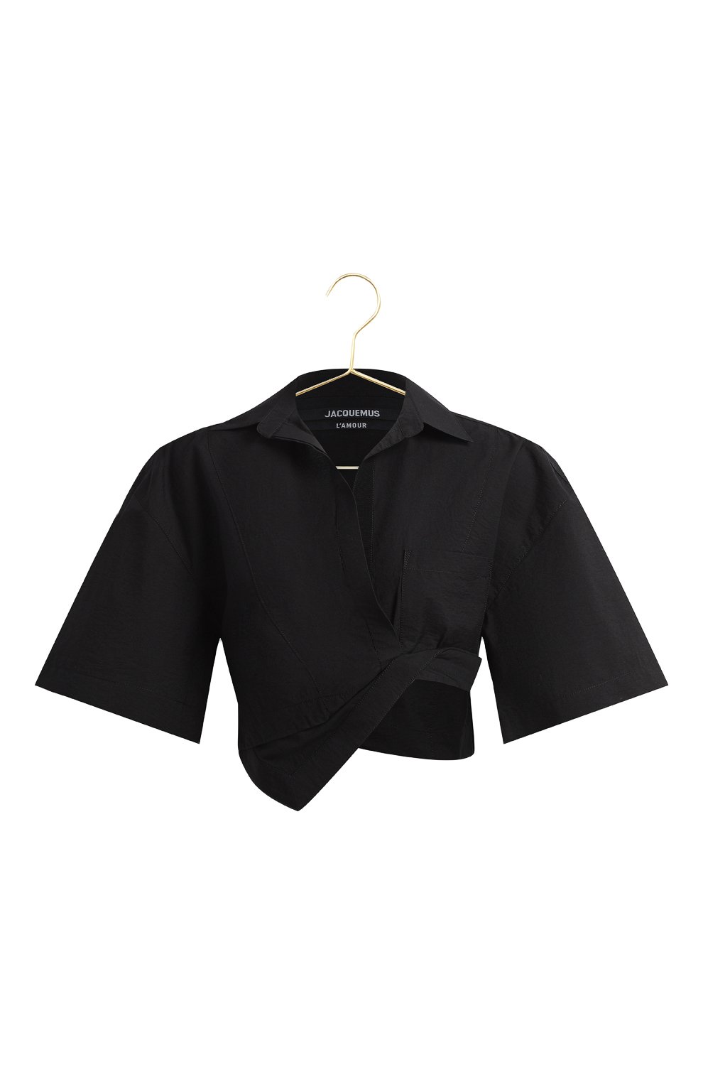 Хлопковая блузка | Jacquemus | Чёрный - 1
