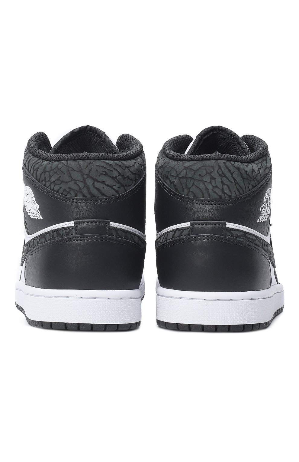 Кеды Air Jordan 1 Mid SE Panda | Nike | Чёрно-белый - 3