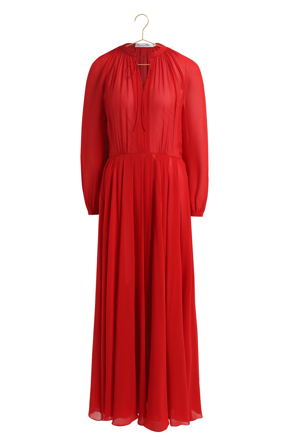 Шелковое платье | Dior | Красный - 1
