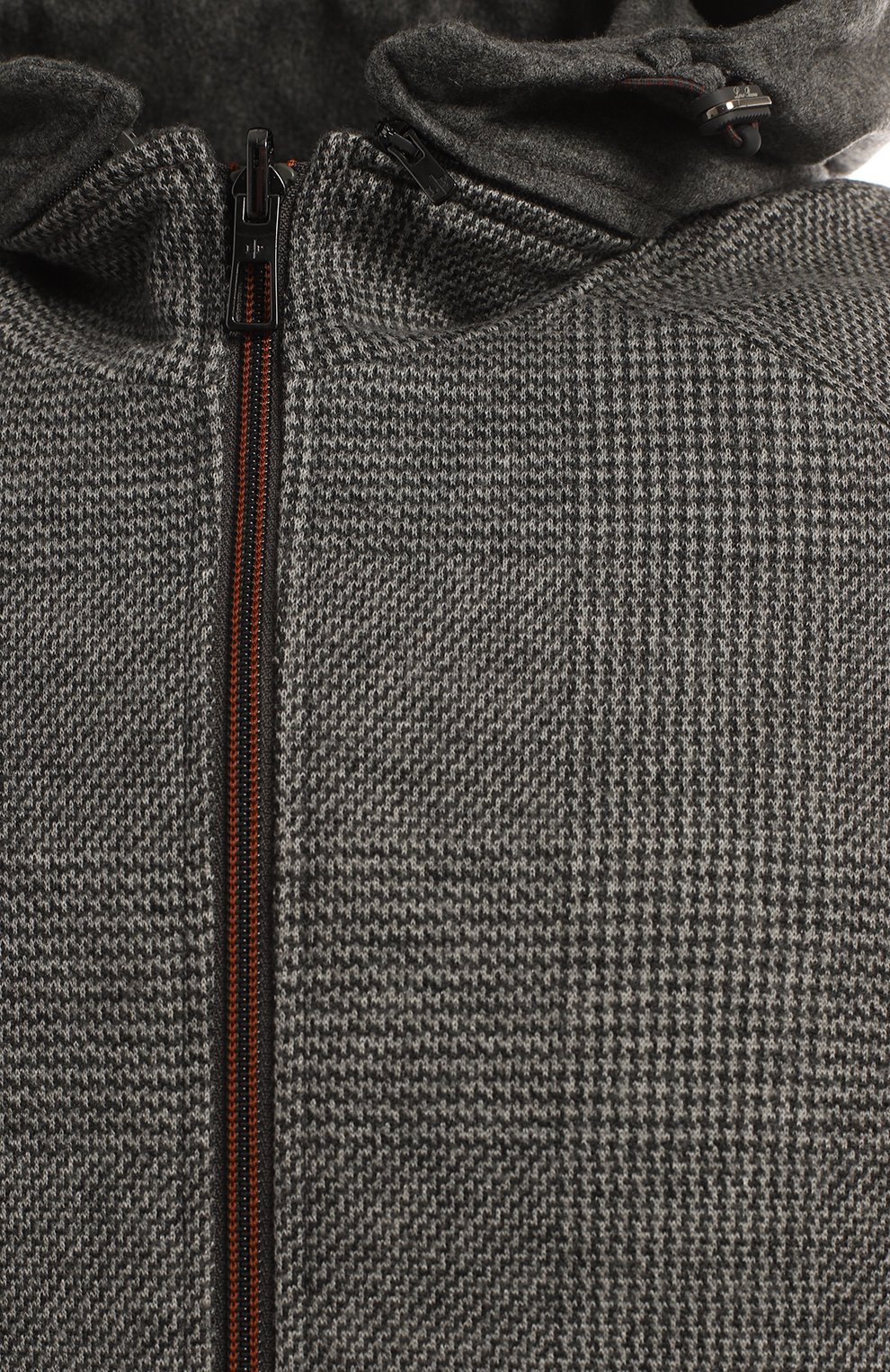 Двусторонняя кашемировая куртка | Loro Piana | Серый - 5