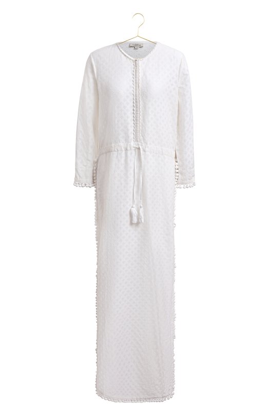 Платье из хлопка и шелка | Talitha | Белый - 1