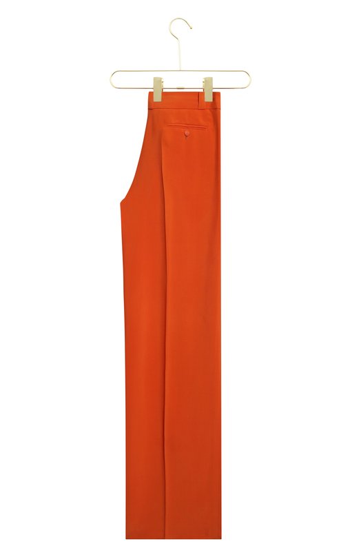 Шелковые брюки | Giorgio Armani | Оранжевый - 3