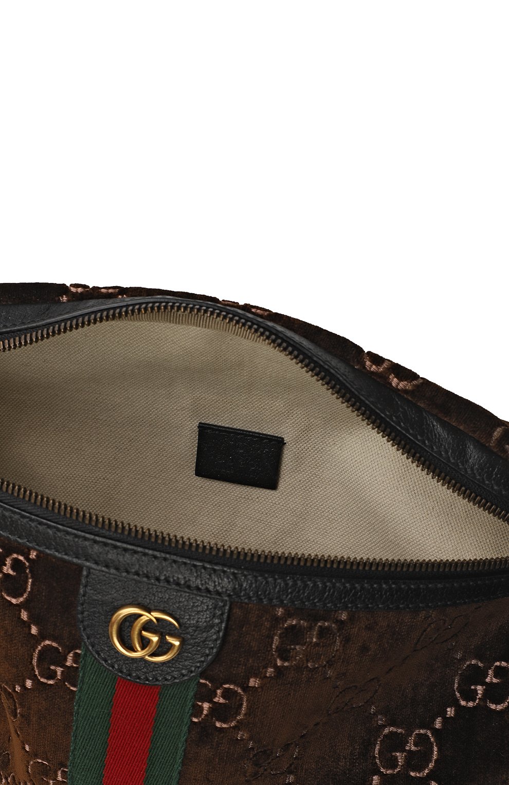 Поясная сумка GG Velvet | Gucci | Коричневый - 7