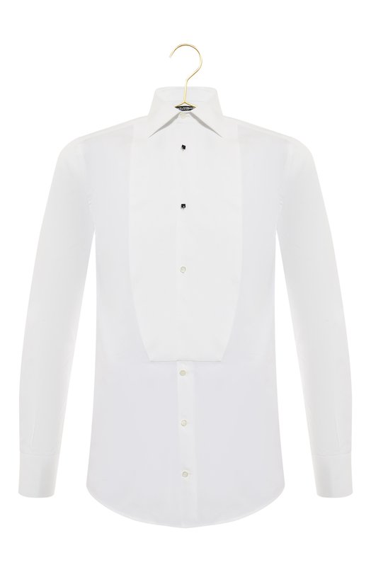Хлопковая сорочка | Dolce & Gabbana | Белый - 1