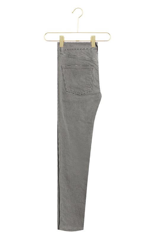 Хлопковые брюки | Gucci | Чёрно-белый - 2