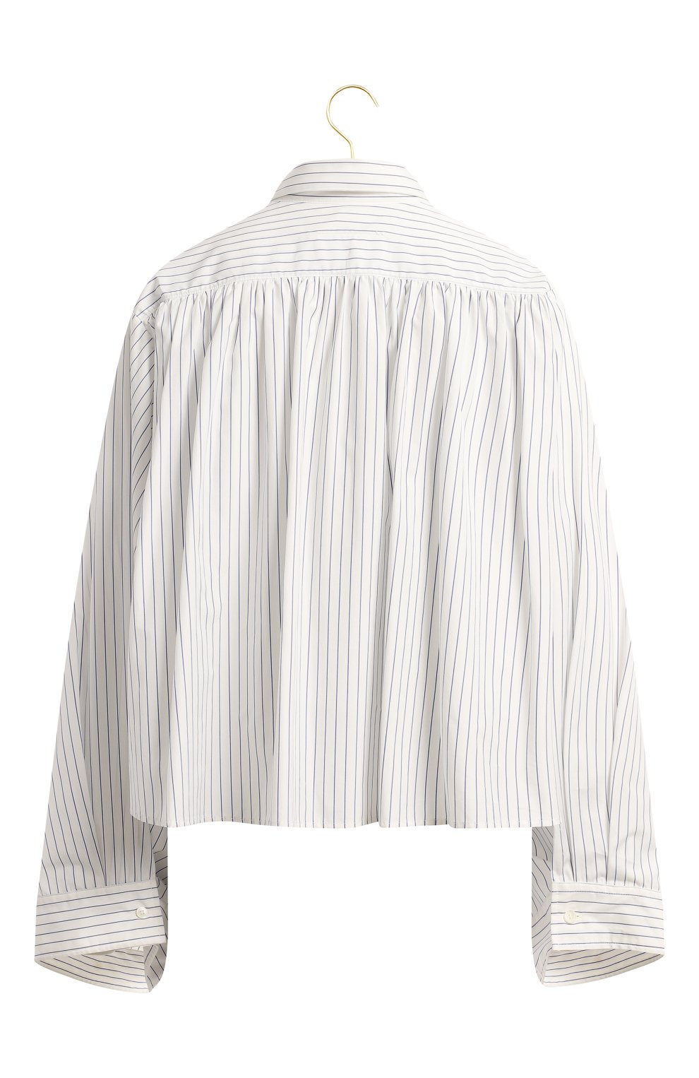 Хлопковая рубашка | MM6 Maison Margiela Paris | Белый - 2