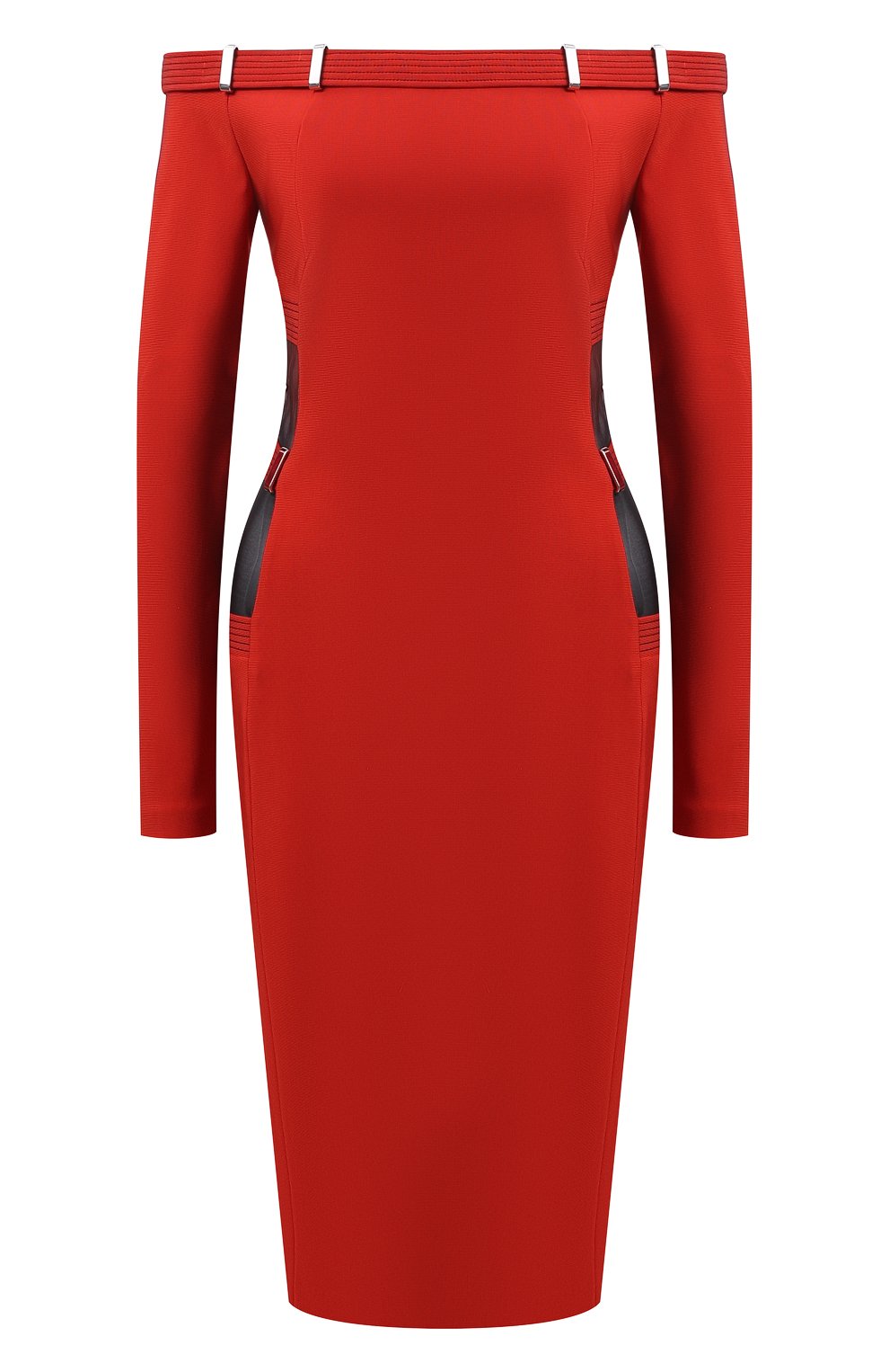 Платье из вискозы | Mugler | Красный - 1
