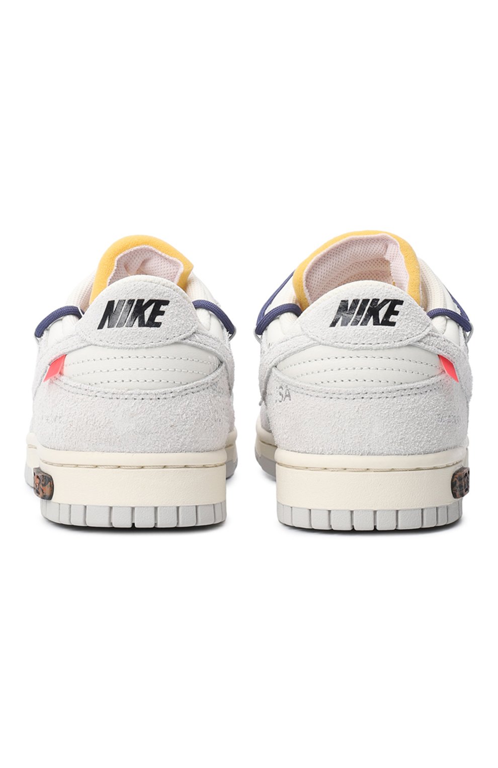 Кеды Nike x Off-White Dunk Low 'Lot 18 of 50' | Nike | Серый - 3