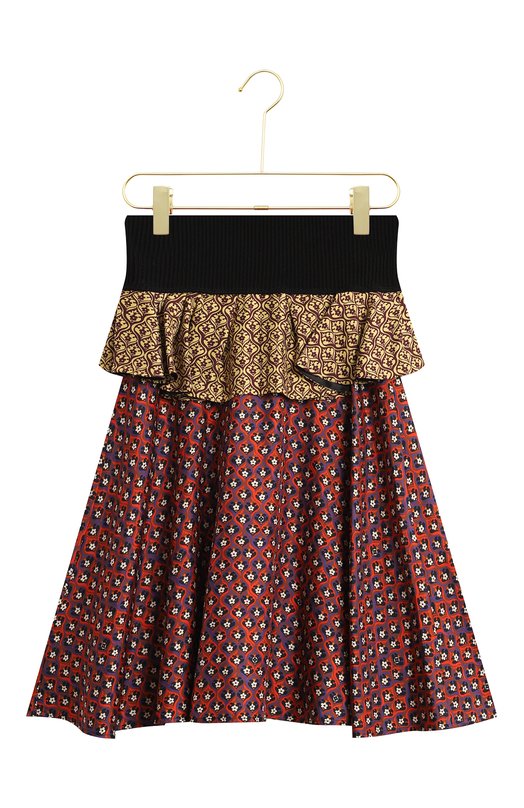 Шелковая юбка | Louis Vuitton | Разноцветный - 1