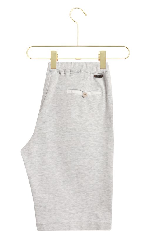 Хлопковые шорты | Loro Piana | Серый - 3