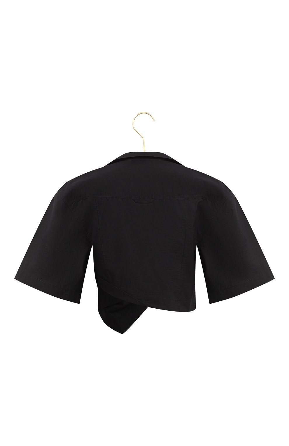 Хлопковая блузка | Jacquemus | Чёрный - 2