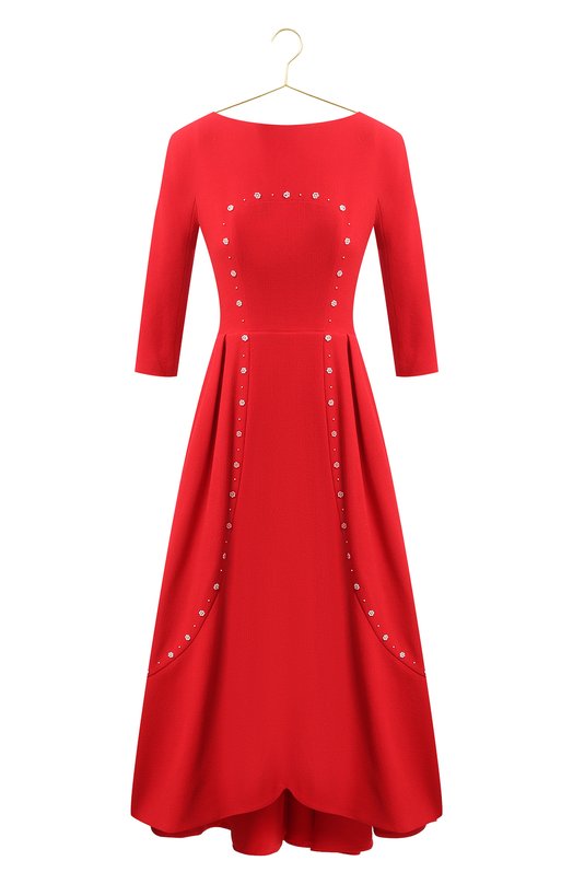 Шерстяное платье | Ulyana Sergeenko | Красный - 1