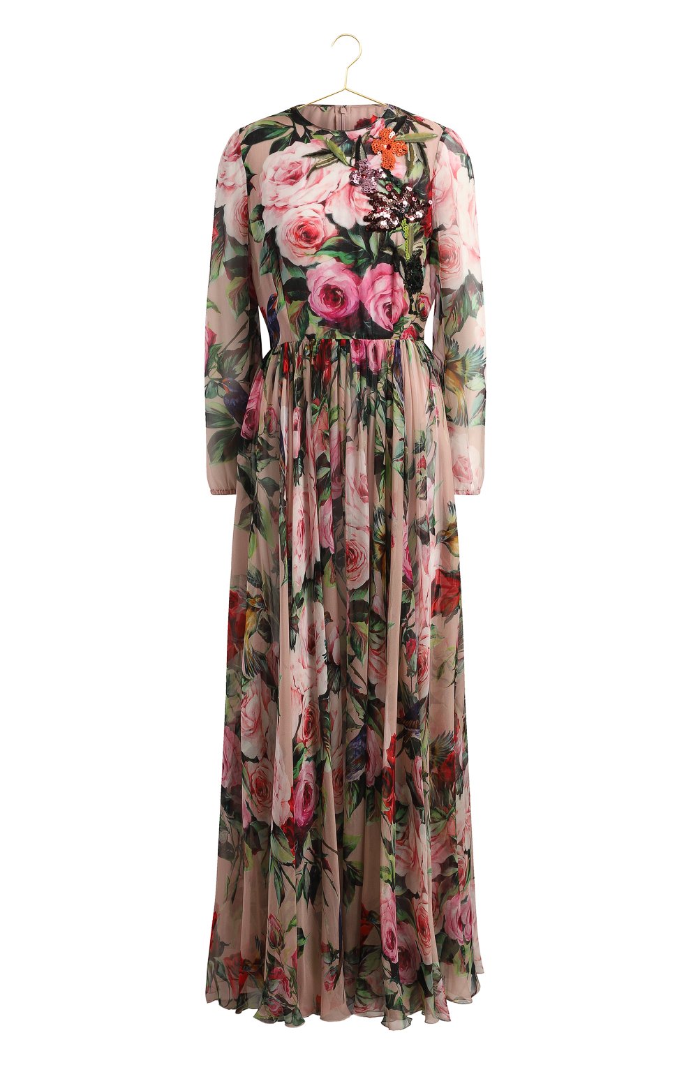 Шелковое платье | Dolce & Gabbana | Разноцветный - 1
