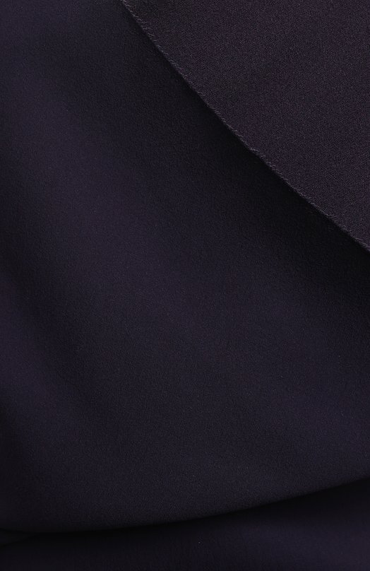 Платье из вискозы и шелка | Lanvin | Фиолетовый - 3