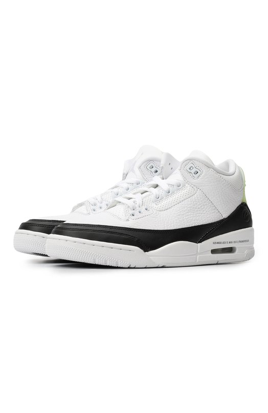 Кеды Air Jordan 3 Retro Fragment White | Nike | Белый - 1