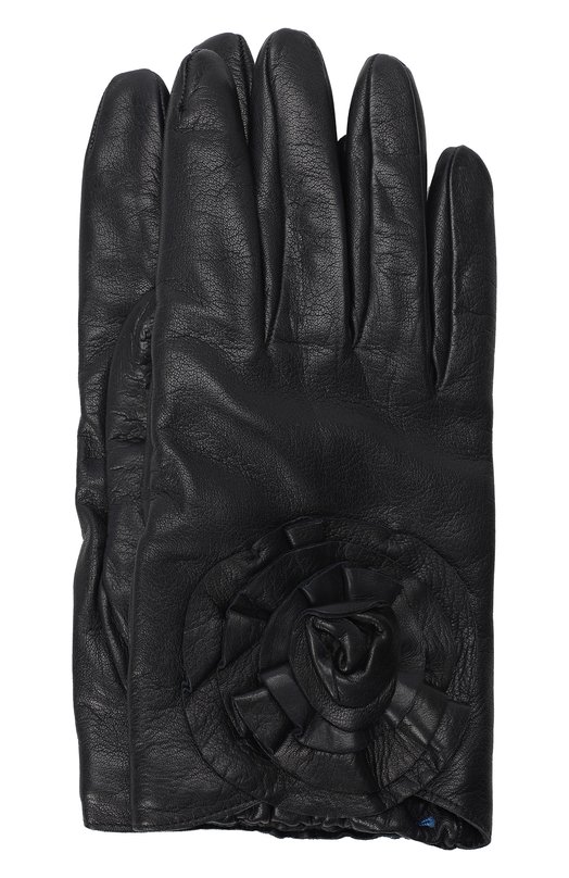 Кожаные перчатки | Valentino | Синий - 1