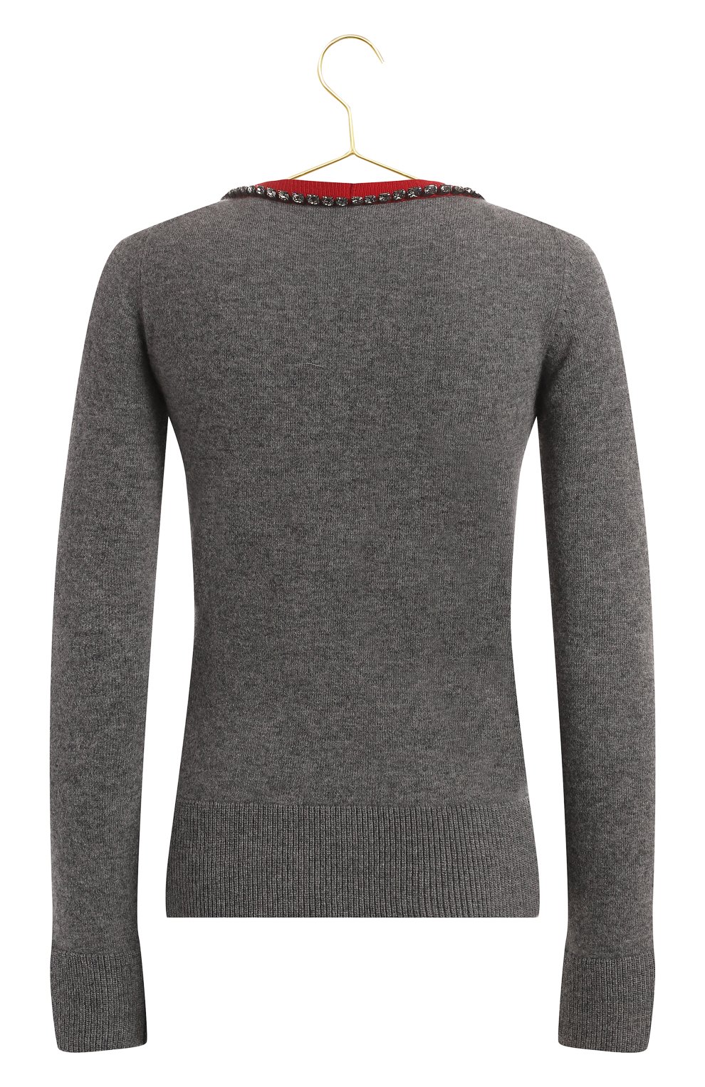 Шерстяной пуловер | N21 | Серый - 2