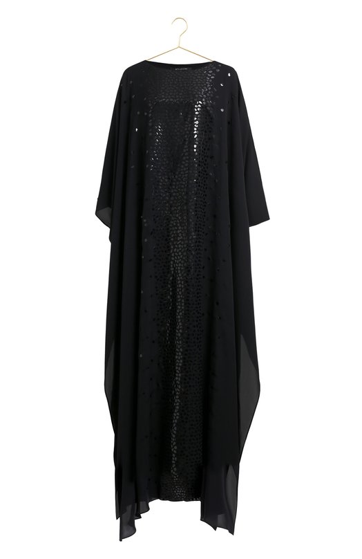 Шелковое платье-туника | St. John | Чёрный - 1