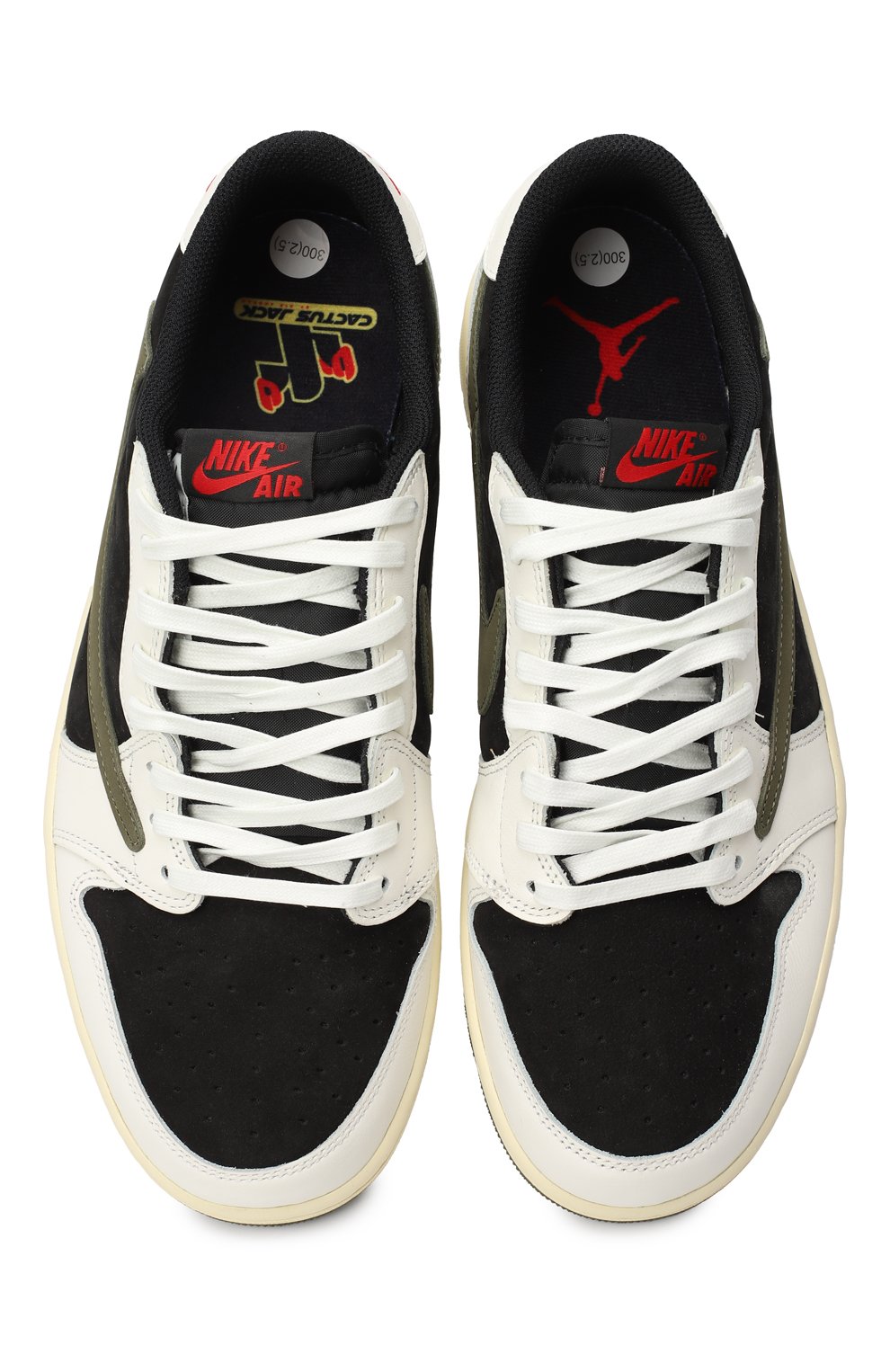 Кеды Air Jordan 1 Low OG SP «Travis Scott Olive» | Nike | Разноцветный - 2