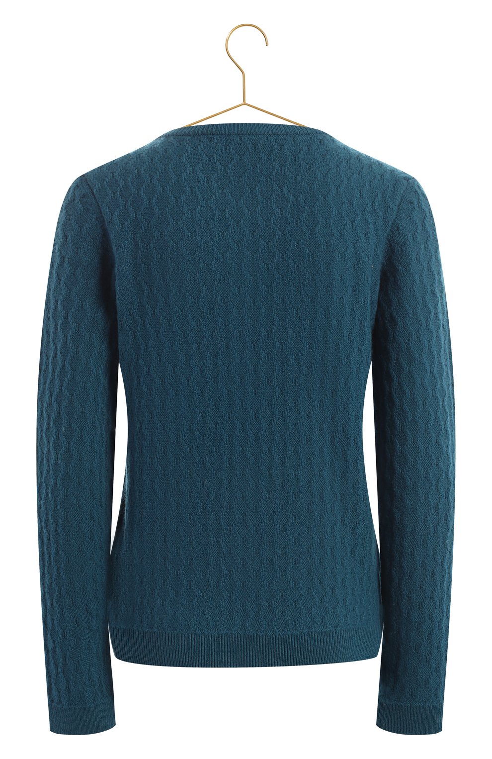 Кашемировый пуловер | Hermes | Синий - 2