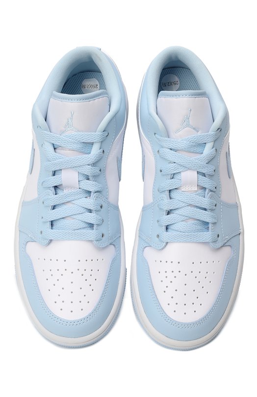 Кеды Air Jordan 1 Low Ice Blue | Nike | Голубой - 2
