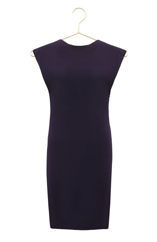 Платье из вискозы и шелка | Lanvin | Фиолетовый - 1