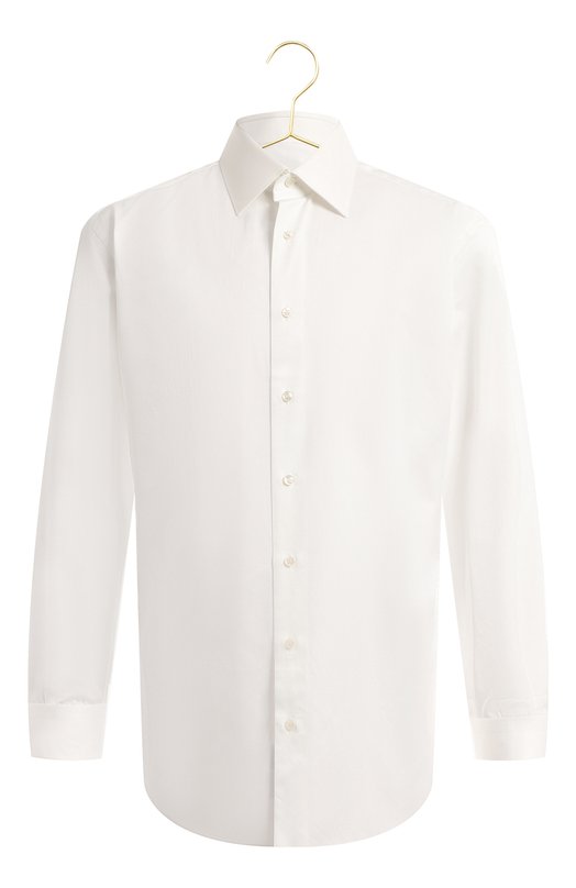 Хлопковая рубашка | Brioni | Белый - 1