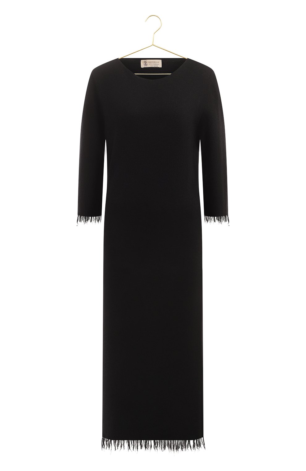 Кашемировое платье | Brunello Cucinelli | Чёрный - 1