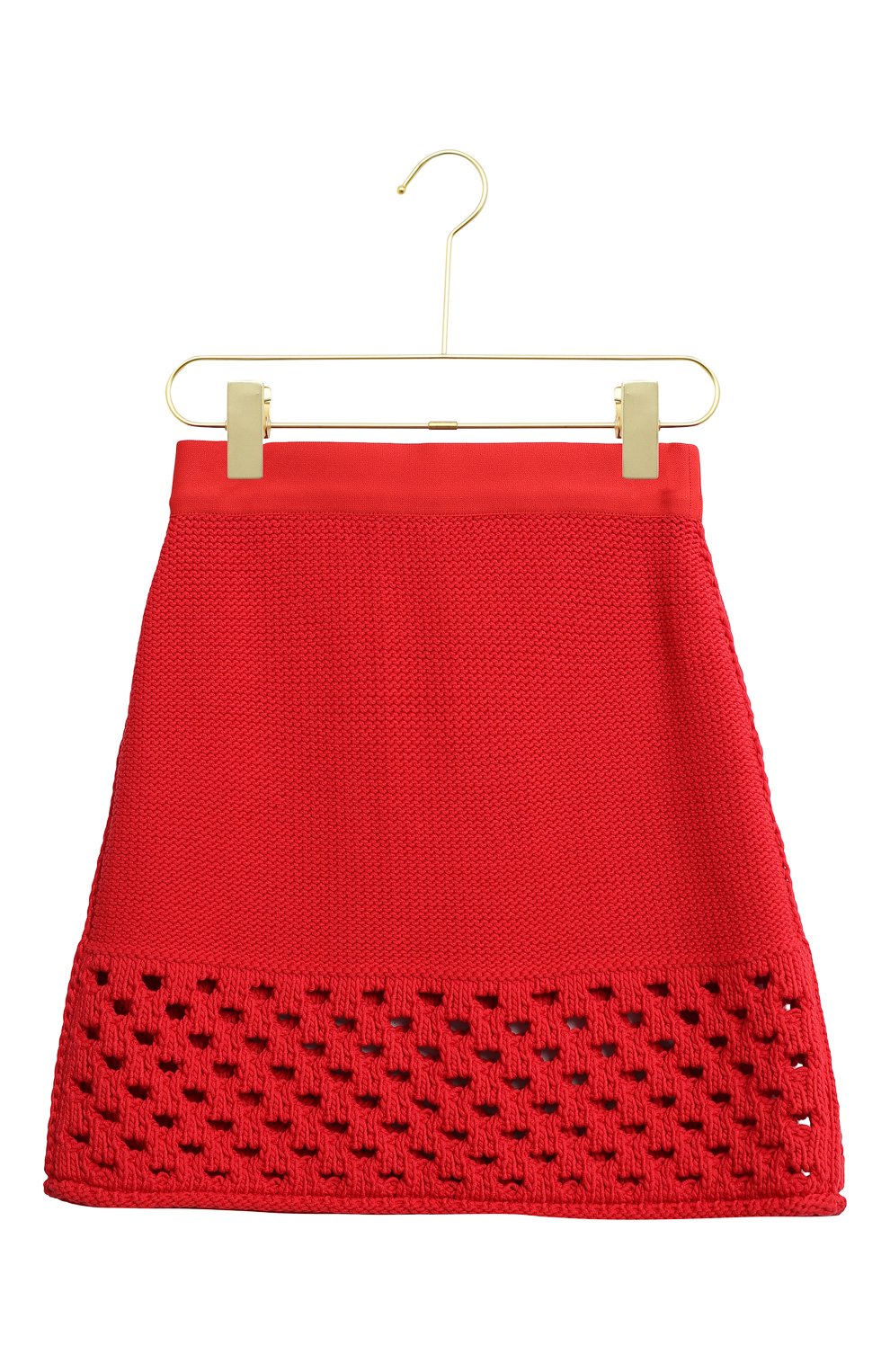 Хлопковая юбка | Sonia Rykiel | Красный - 1