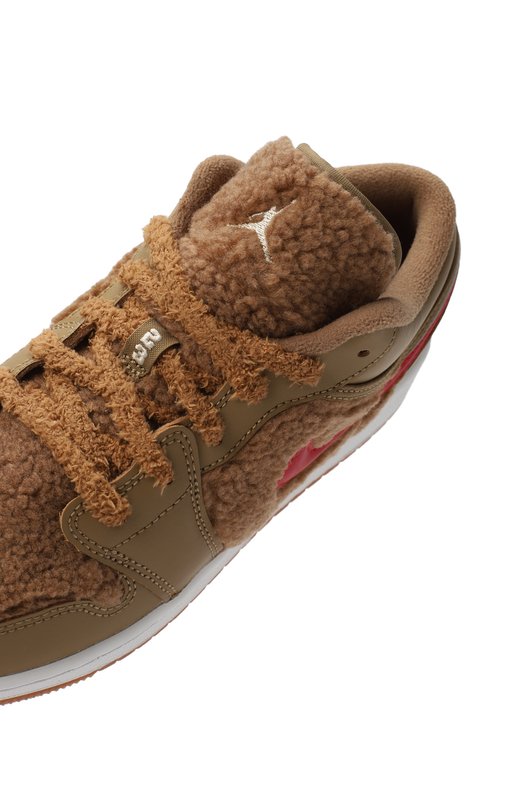 Кеды Air Jordan 1 Low Utility GS "Teddy Bear" | Nike | Коричневый - 8