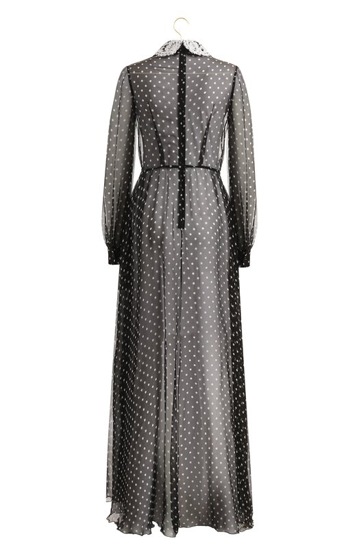 Шелковое платье | Valentino | Чёрно-белый - 2