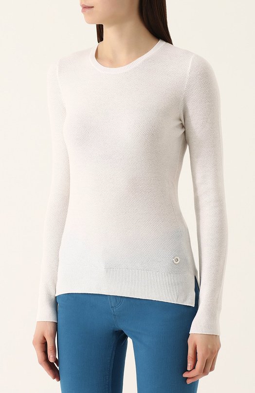 Кашемировый пуловер | Loro Piana | Белый - 5