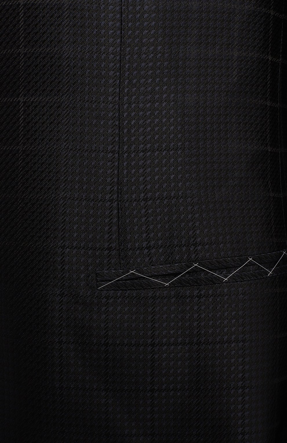 Шелковый пиджак | Brioni | Синий - 3