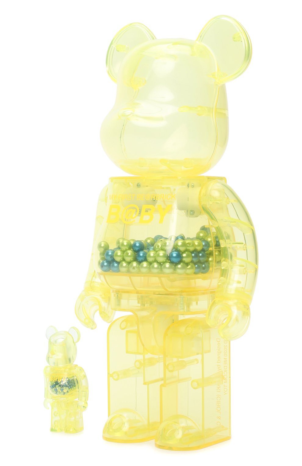 Набор Фигур My First Baby Innersect 2020 400% & 100% Bearbrick, цвет ...